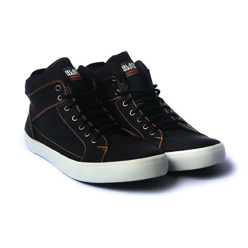 Sepatu Black Master Casual ARL DC Pria Original Murah ( Sneakers, Kets, Skate, Santai, Murah 

