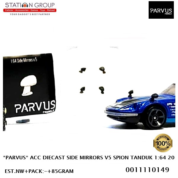 PARVUS ACCESSORIES DIECAST SIDE MIRRORS V5 SPION TANDUK 1-64 20 - DIORAMA