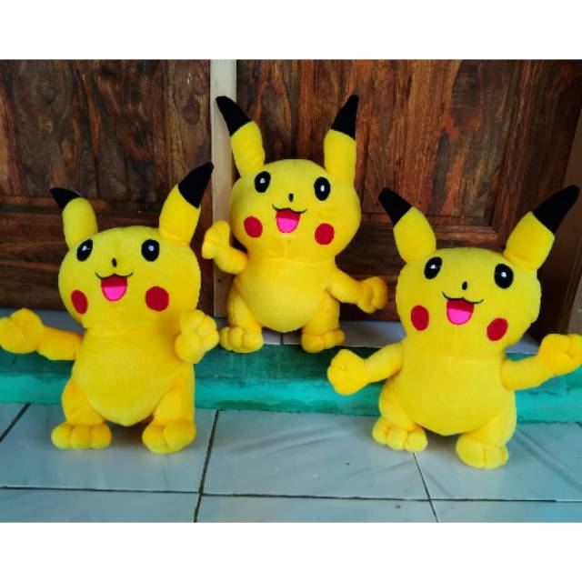 DEEBILASHOP - BONEKA PIKACHU S / BONEKA PIKACHU KECIL / BONEKA POKEMON PIKACHU