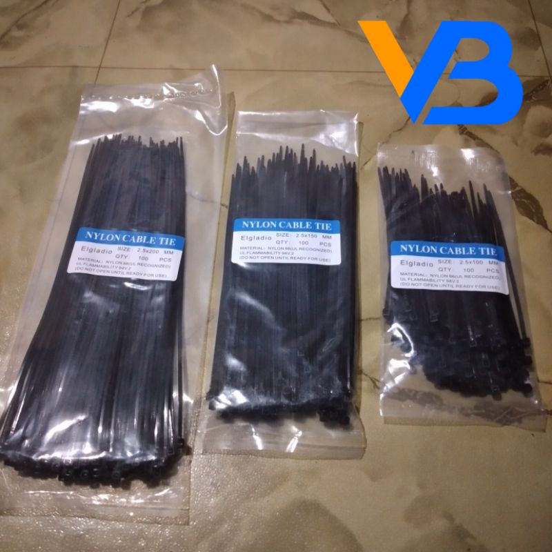 

Kabel Ties Nylon 10cm 15cm 20cm Kabel Ties Kabel Tis Cable Ties Tali Tis Tali Ties Tali Ripet