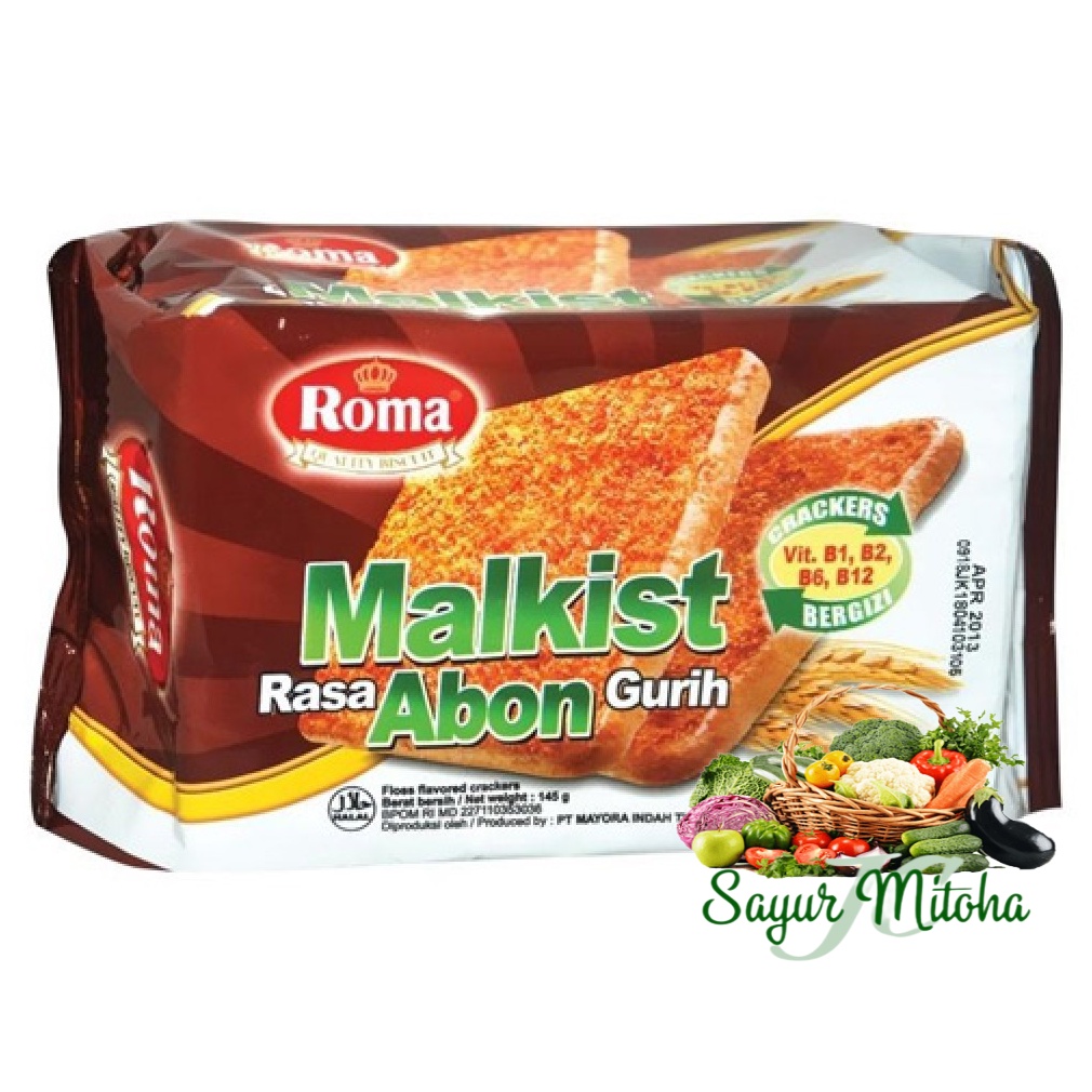 

Biskuit Roma Malkist Abon Gurih