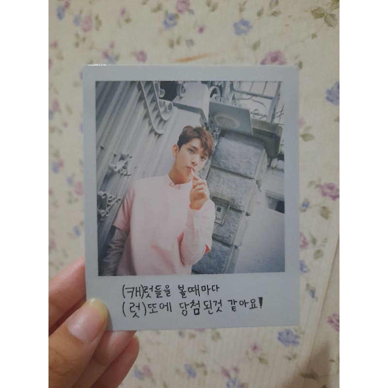SEVENTEEN Joshua Very Nice (Aju Nice) Big Polaroid Photocard