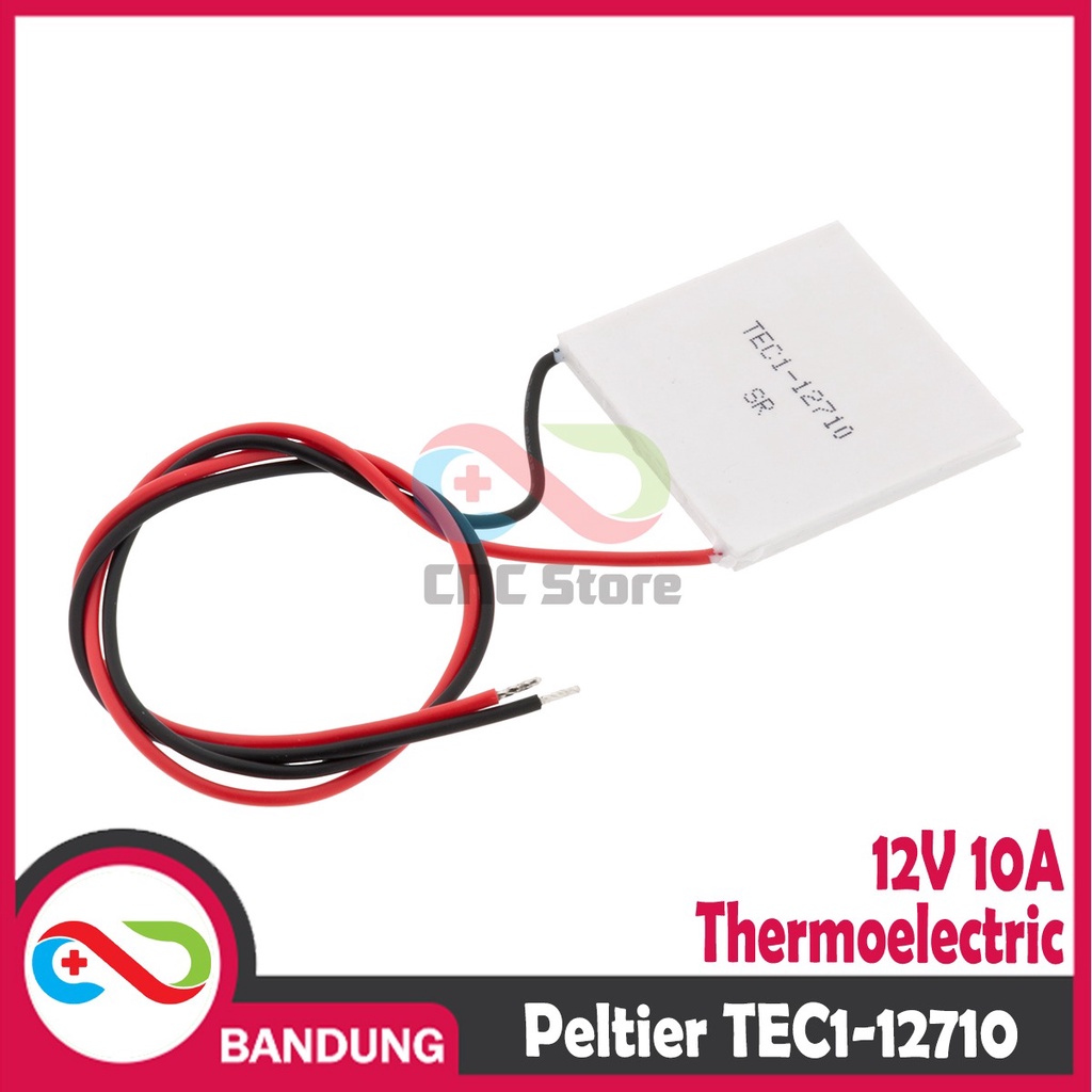 PELTIER TEC-12710 TEC1 12710 THERMOELECTRIC DC 12V 10A PANAS DINGIN