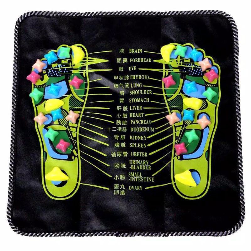 Matras Pijat Refleksi Kaki Massage Mat Batu Acupressure Stone