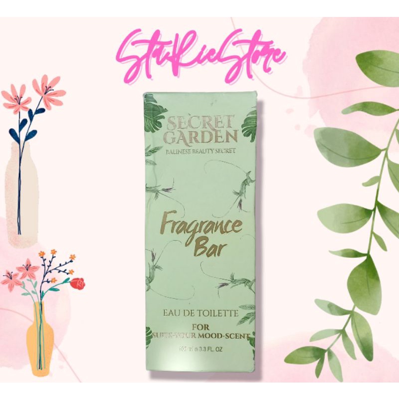 Secret Garden Fragrance Bar EDT Parfum Suits Your Mood Scent 100 ml