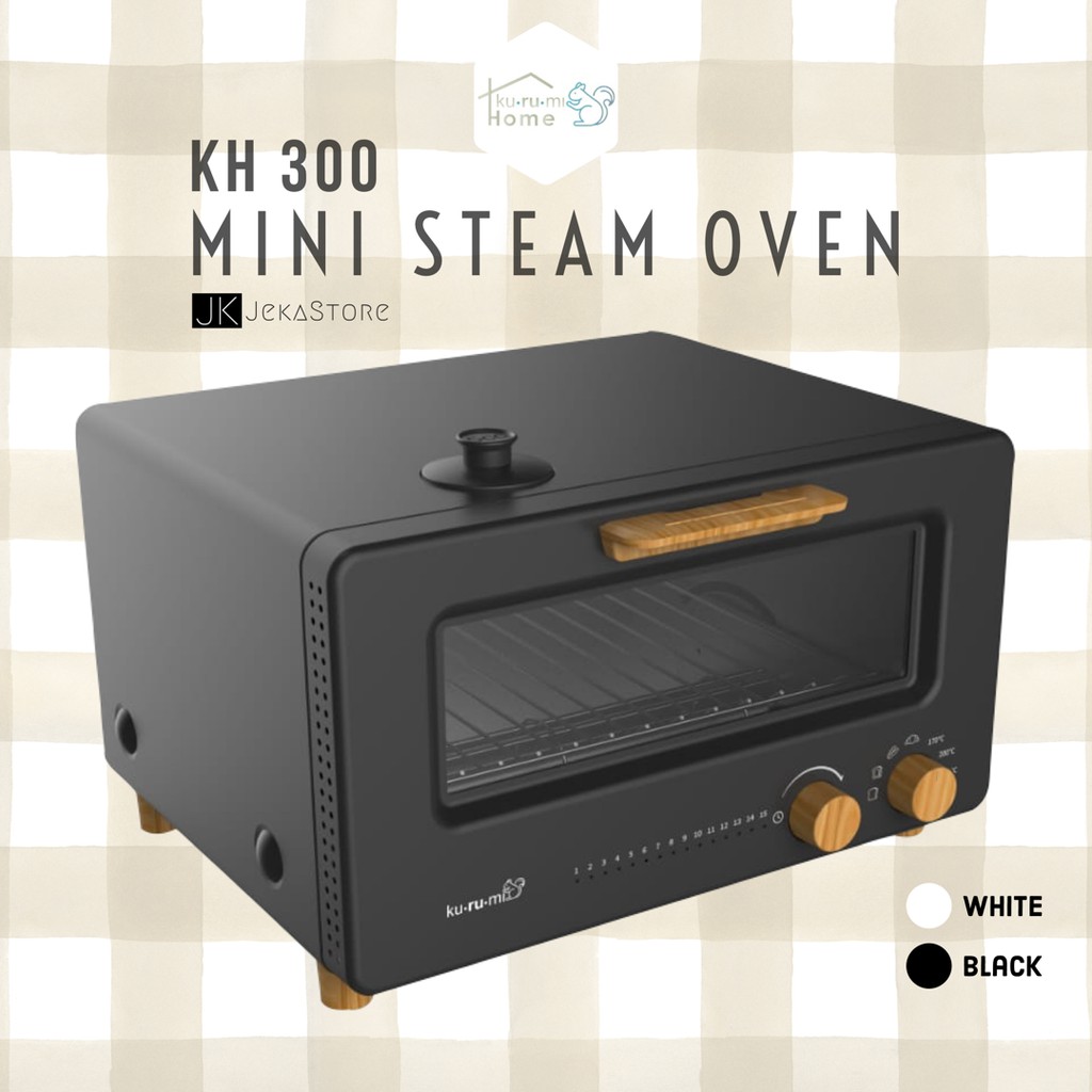 Kurumi Home KH-300 Mini Oven Steam Toaster