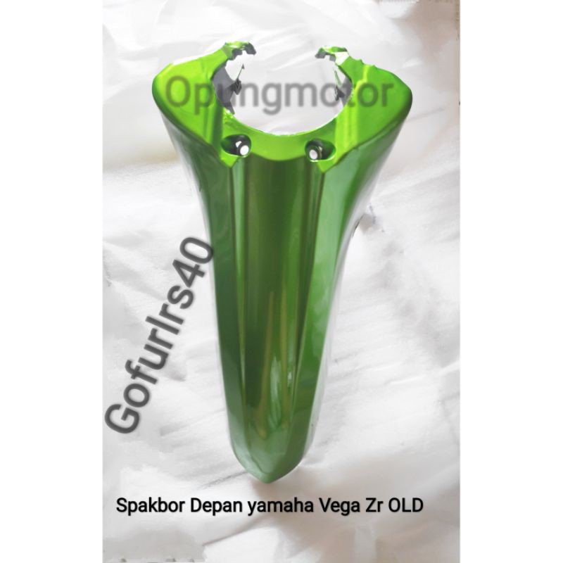 Spakbor Depan Yamaha Vega Zr Old warna Hijau/Selebor Depan Vega Zr lama