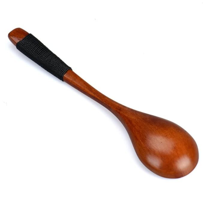 Healthy Wooden Desserts Spoon - Classic Style