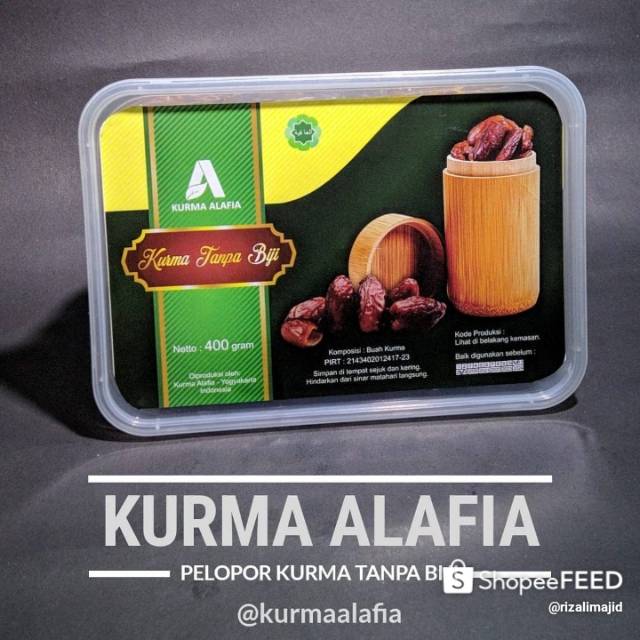 

Kurma Khalas Tanpa Biji Kualitas Terbaik 400gram