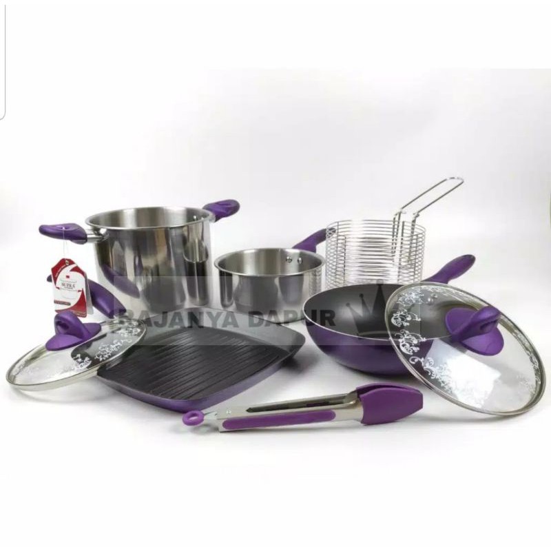 Supra 8 pcs Essential - panci set supra