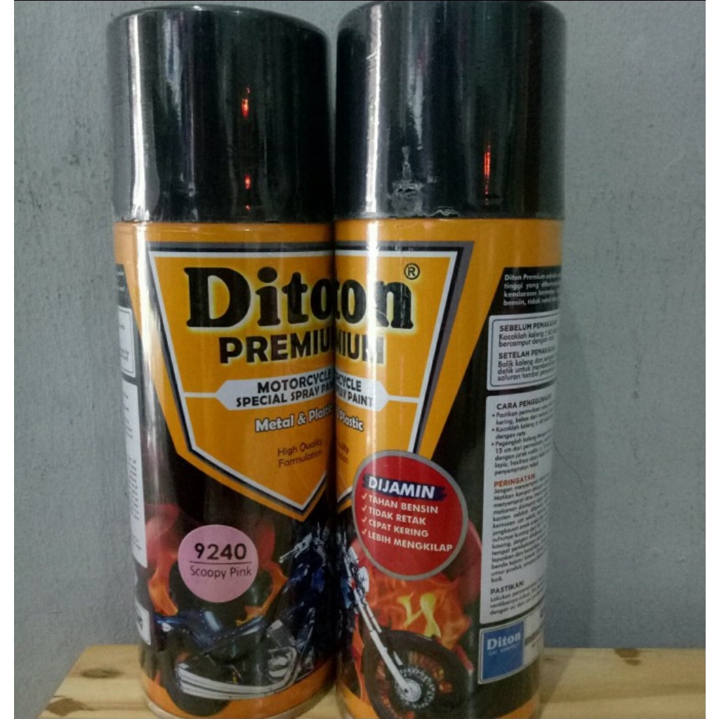 Pilok Pilox DITON Premium H9240* Scoopy Pink / Scopy Merah Muda (400cc/400ml)