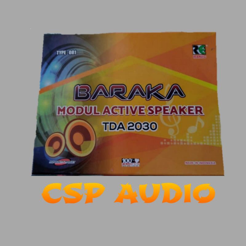 Kit aktif speaker IC  TDA2030 stereo