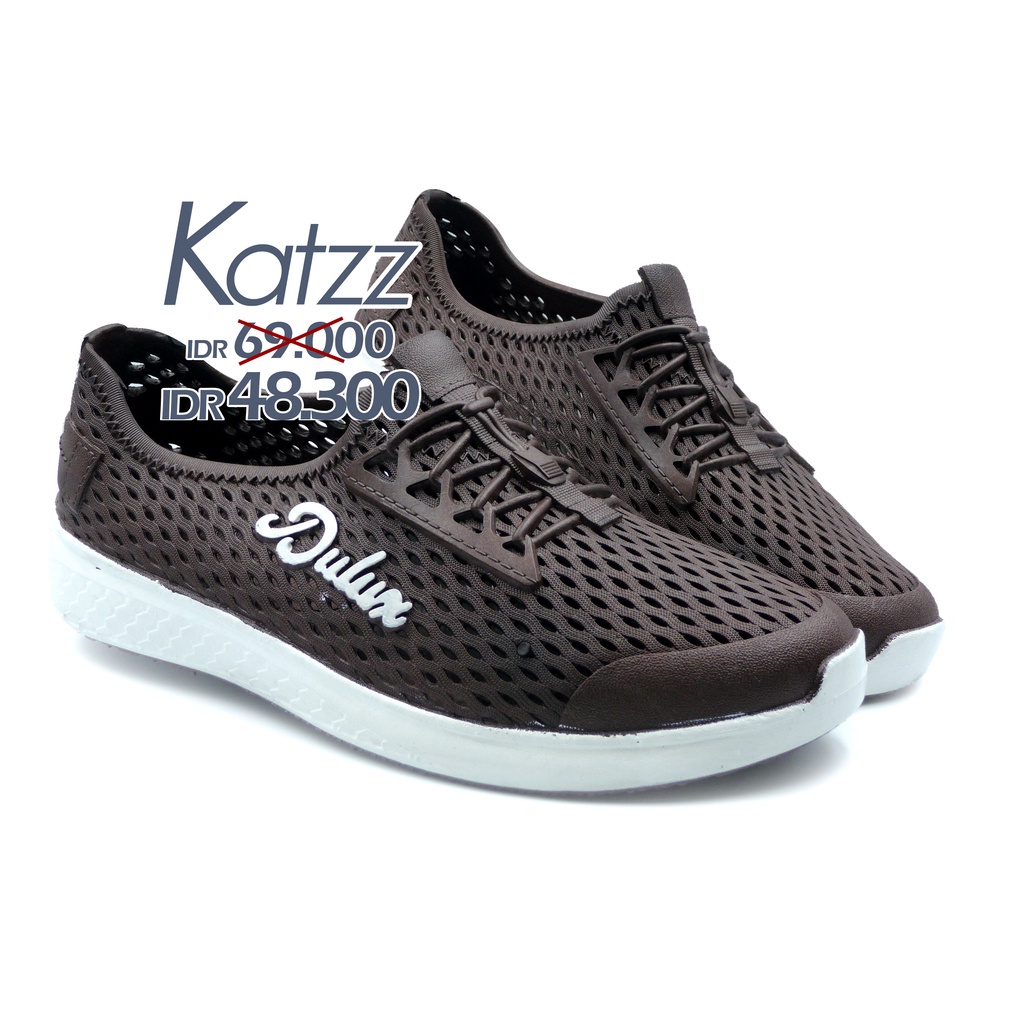 Katzz - Sepatu kekinian Cowo Brown Uk 30-43/Sepatu Kantor/Anti Slip/Sepatu. [Swallow X Katzz M 01 CQ