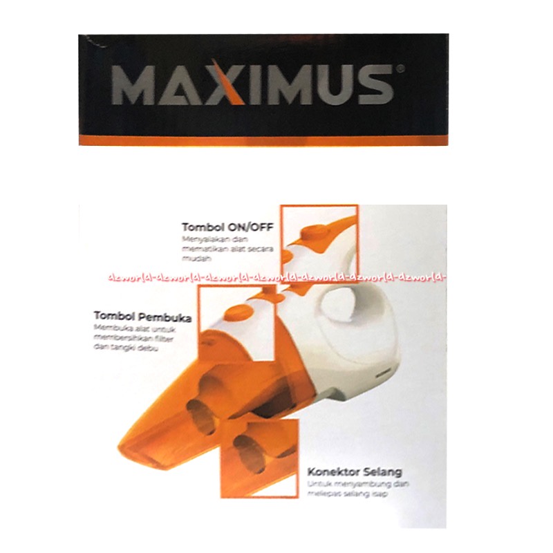 Maximus Buffalo Vacuum Cleaner Dry n Wet Penghisap Debu Kering Dan Basah Vacum Cleaner Vakum Kleaner Maksimus Bufallo Bufalo