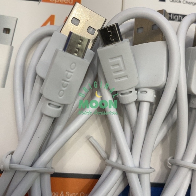 kabel data brand 4a micro usb fast charging for samsung oppo xiaomi vivo realme cable real