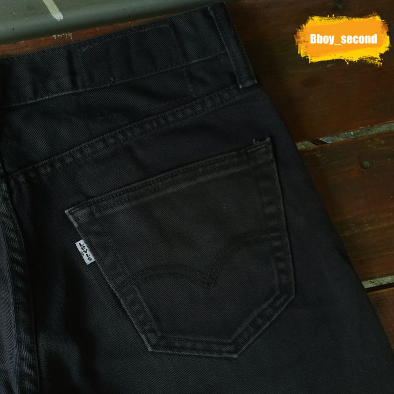 Levis 511 Jeans Made In Bangladesh Slimfit Straight Full Black