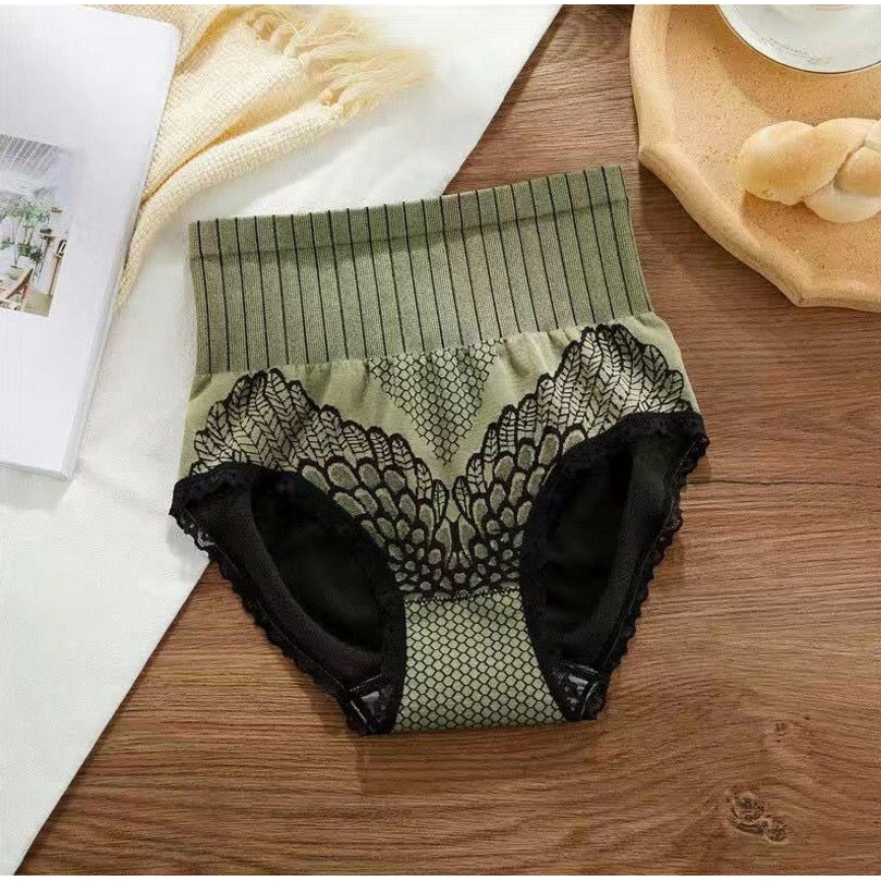 [ LINGERIE MASTER ] - (C-16) CELANA KORSET SLIMMING PANTS / PANTS Celana Dalam Sutra Wanita Original-C-16 Hijau