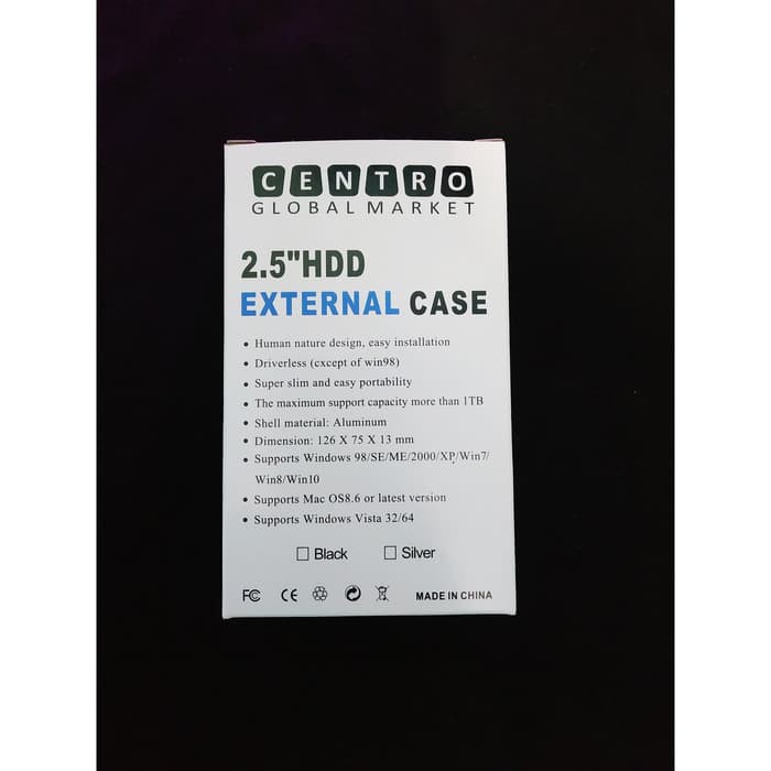 External Casing 2.5&quot; Inch Sata Usb 2.0 Hardisk/ Hdd Enclosure