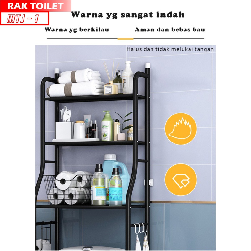 Rak Toilet Rak sabun Rak Kamar Mandi Serbaguna