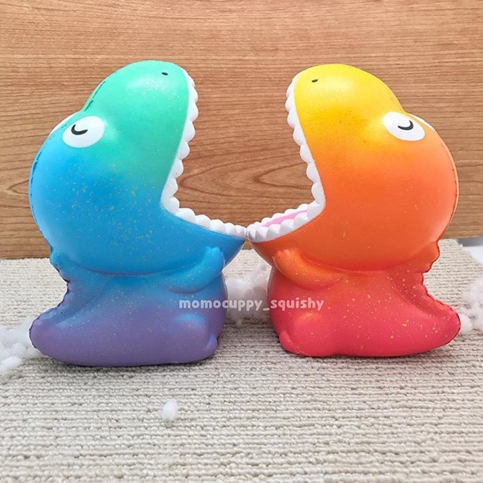 jumbo dino Squishy Licensed by toysboxshop (Lava &amp; Ocean Original Slow