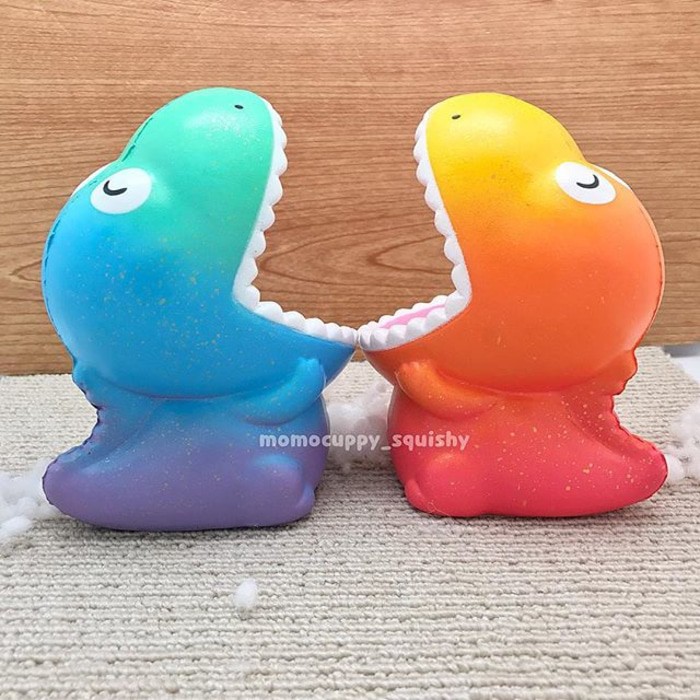 jumbo dino Squishy Licensed by toysboxshop (Lava &amp; Ocean Original Slow