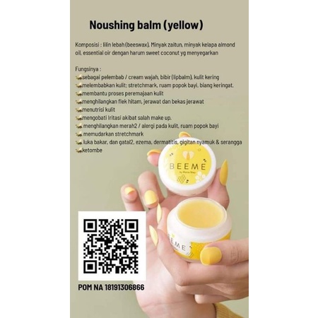 Beeme nourishing balm/ beemee skincare bayi