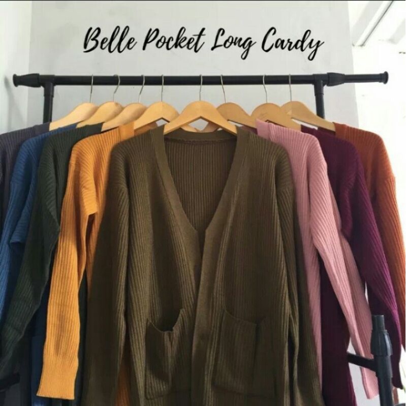 Cardigan Belle Oversize / Long Cardi Belle / Belle Long Cardi