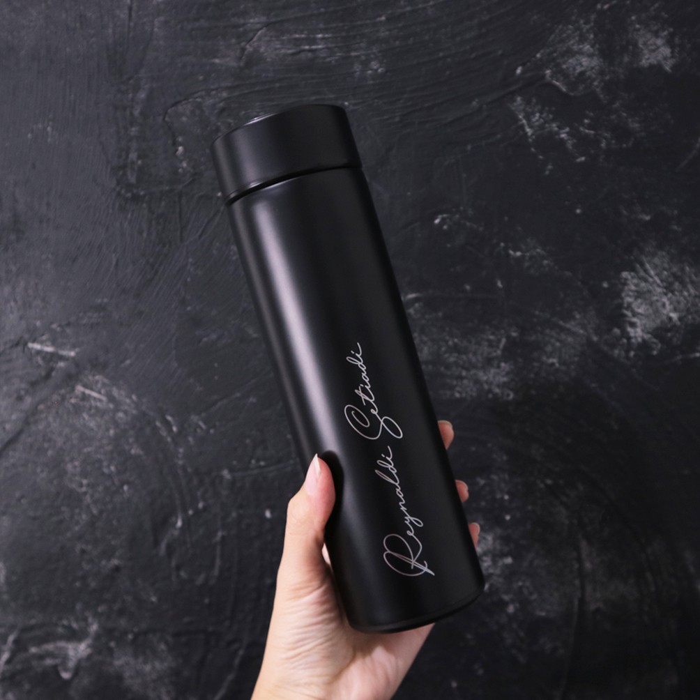 Otello - Tumbler Custom Grafir Nama Logo Seattle Vacuum Tumblr Kustom Botol Minum Stainless Custom Tambler