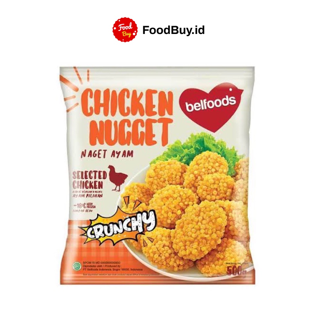 

Belfoods Crunchy Chicken Nugget 140 gr