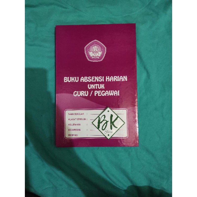 Buku Absensi Harian Untuk Guru/Pegawai