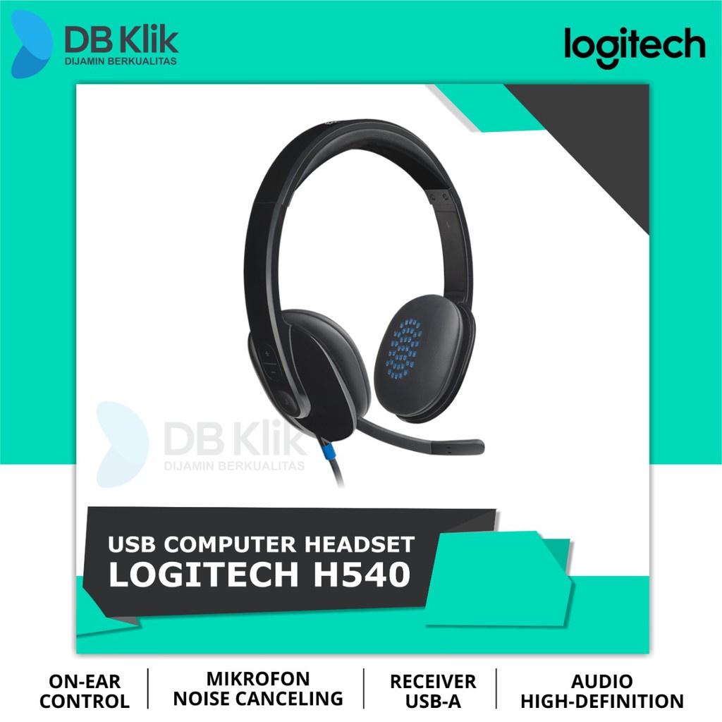Headset USB Logitech H540