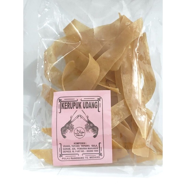 

Krupuk He Chiam / Kerupuk Udang 200gram Khas Rangsang Halal