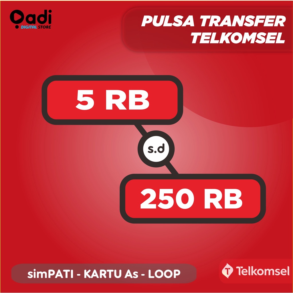 Pulsa Telkomsel - Transfer Pulsa Simpati As Loop