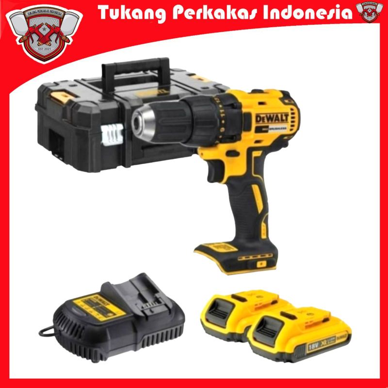 DEWALT MESIN BOR 13MM BATERAI CORDLES DRILL DRIVER Brussels DCD777D2