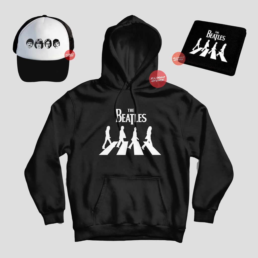 The Beatles / Topi The Beatles / Hoodie The Beatles / Dompet The Beatles / Sweater The Beatles / Paket Topi Hoodie Dompet The Beatles / Topi Band / Hoodie Band / Dompet Band