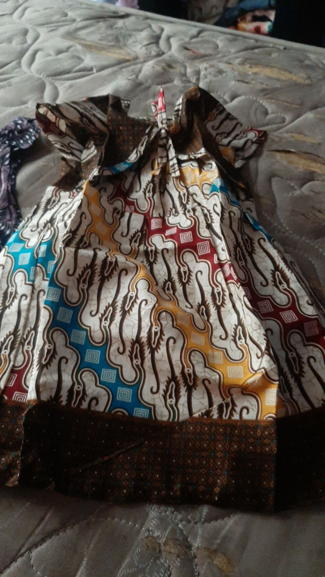 Baju Batik Anak Dress Batik Talitha Dress Pesta Batik Anak Bahan Halus Motif Kekinian