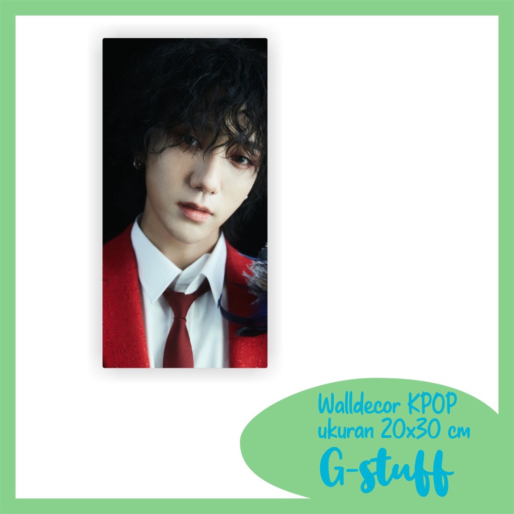 WALLDECOR YESUNG SUPER JUNIOR UKURAN 15X30 CM