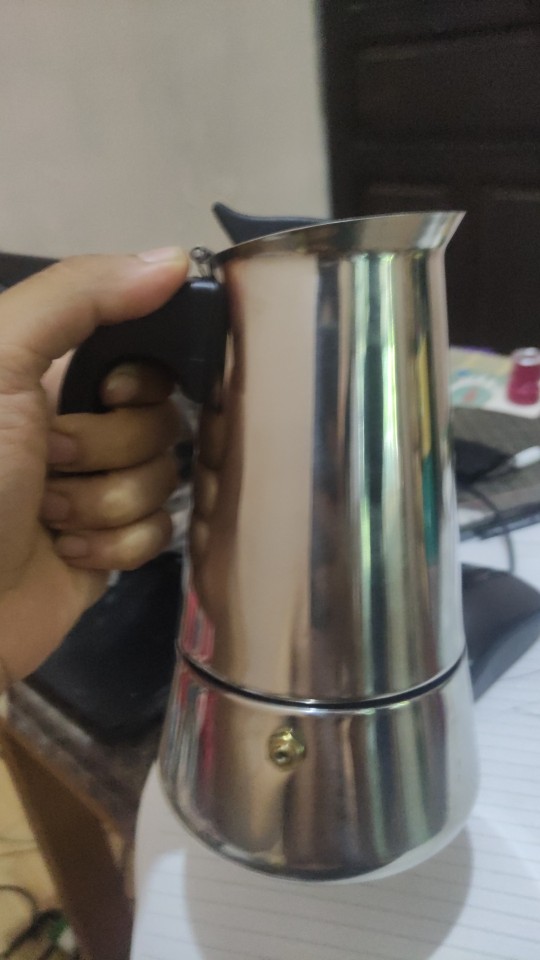 Espresso Maker Moka Pot Stainless Teko Kopi