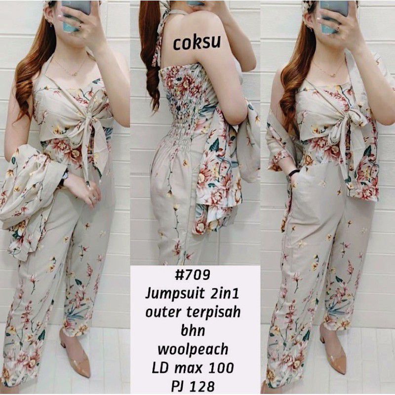 Set 2in1 Jumpuit + Outer Sandra 313