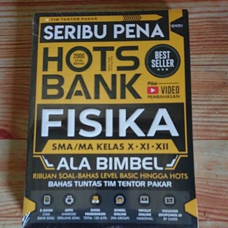MURAH LEBAY:BUKU SERIBU PENA HOTS BANK FISIKA SMA