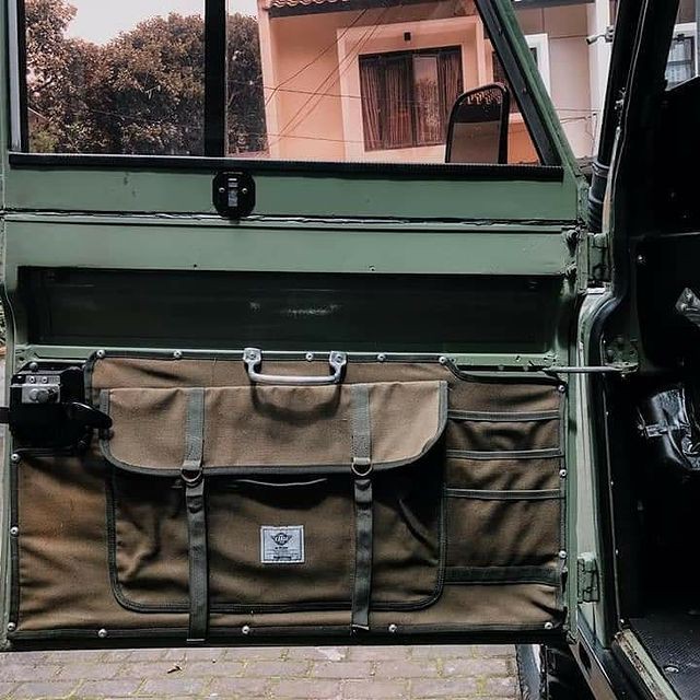 Tas pintu Land Rover Series / Pintu Depan | tas pintu | doortrim landrover