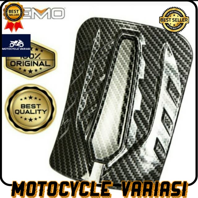 Cover tutup tangki bensin new nmax carbon nemo original best quality