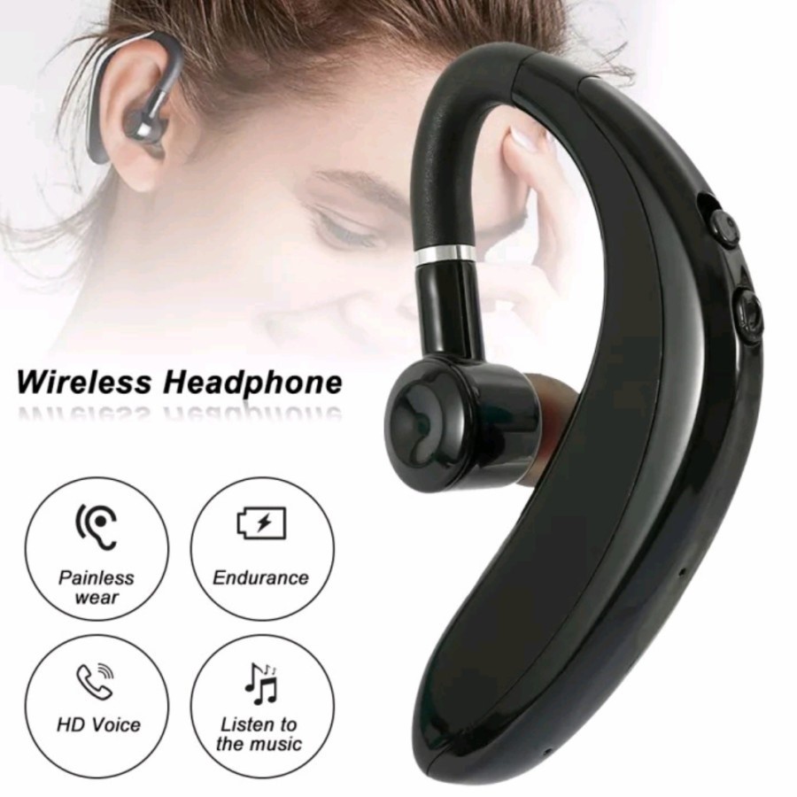 Headset - Earphone Bluetooth S109 (Kuping)