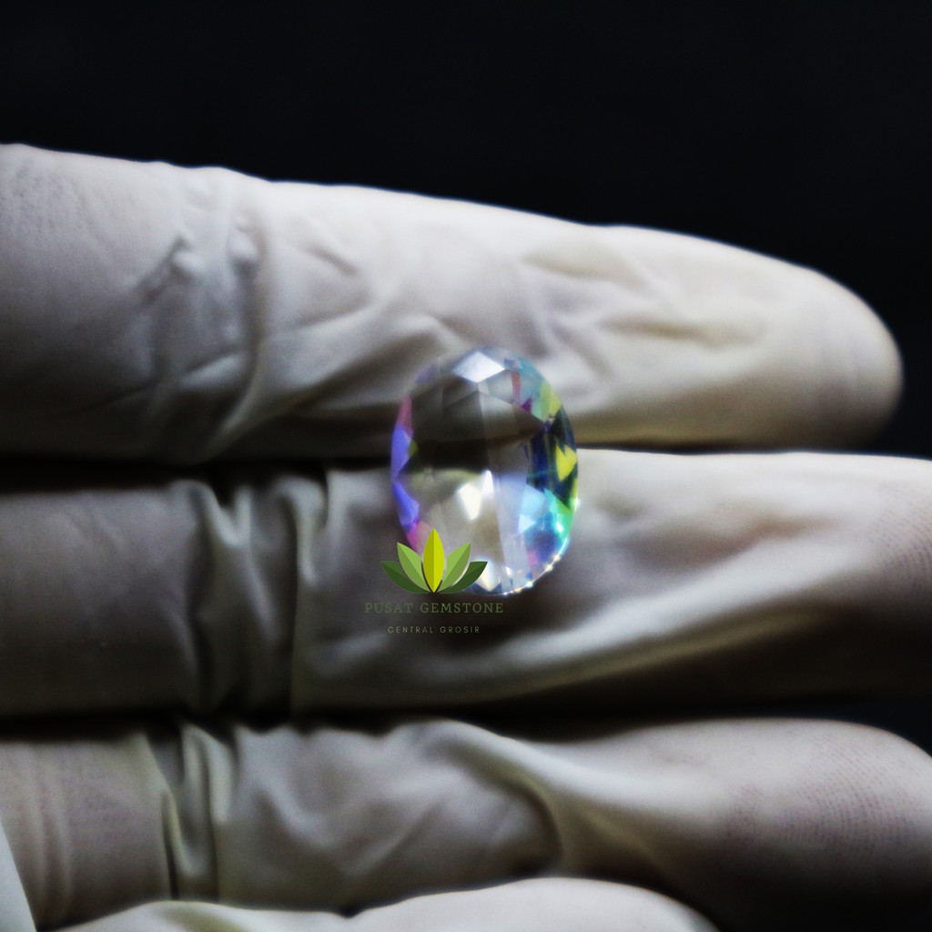 Batu Kalimaya Pelangi Cutting