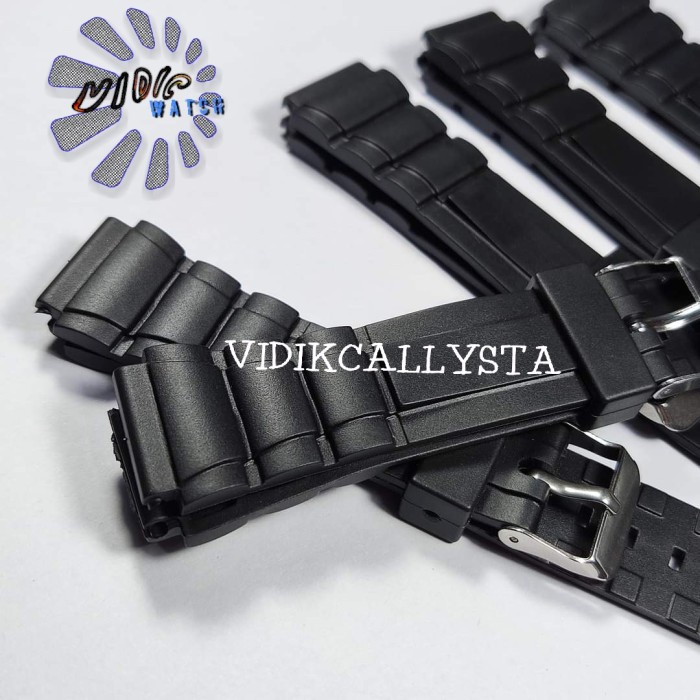 Tali Karet Jam Tangan Murah Casio Qnq 18mm Hitam 18 MM