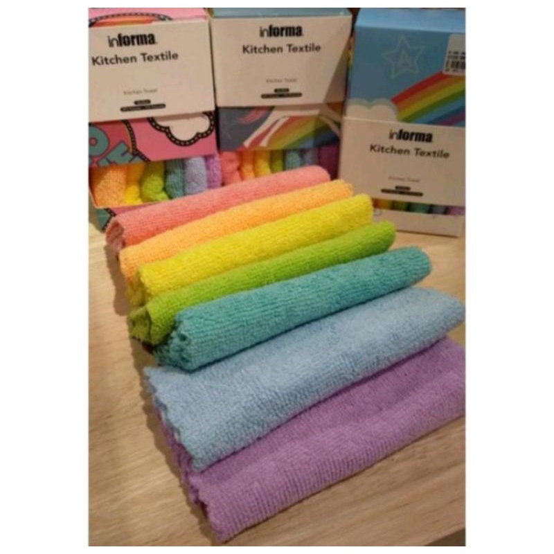 Kain lap daput Kitchen set 7pcs Informa