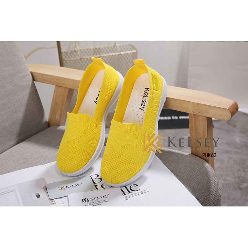 Kelsey Sepatu Slip On Wanita PHK62 Sepatu Flat Shoes Wanita