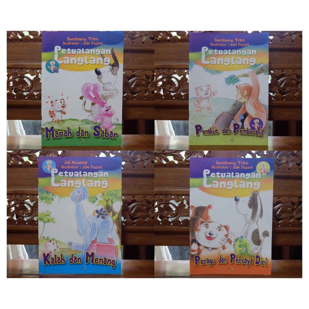 Buku Bacaan Anak Petualangan Langlang Kalah dan Menang Percaya Diri Marah dan Sabar Pemberani
