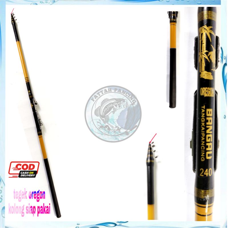 Joran Tegek Oregon 360 Kolong Siap Pakai