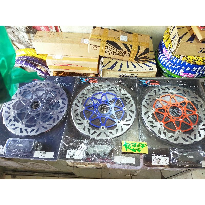 Cakram Disk depan PSM jupiter Vega F1ZR piringan PSM CNC floating 300mm original PSM